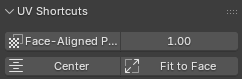 Anvil UV Shortcuts