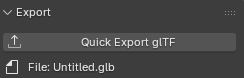 Anvil glTF Export