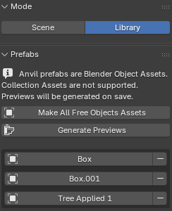 Asset library