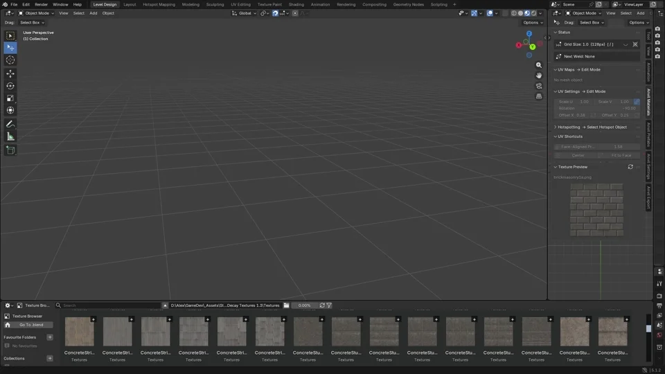 Box Builder creating a simple blockout volume