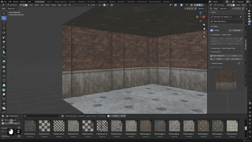 Cube Cut alcove creation