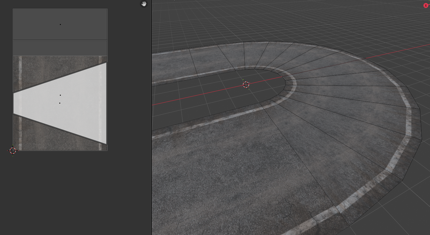 Non grid UVs.