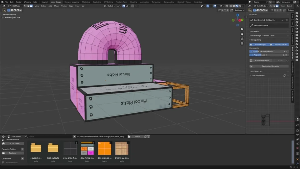 Manual hotspot control workflow