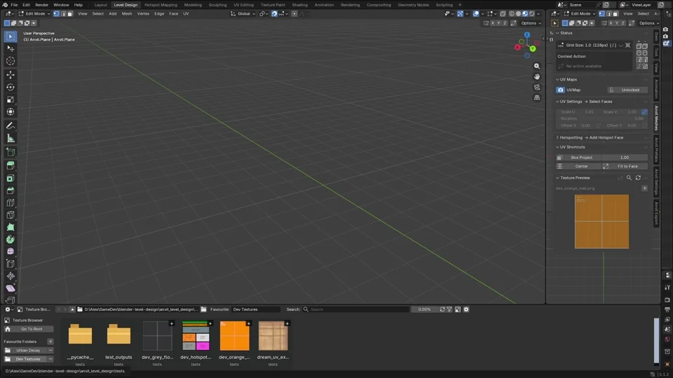 Prism Builder creating a flat prism